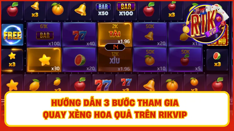 Xèng Hoa Quả – Slot Kinh Điển Quen Thuộc Nhưng Luôn Hot 3 Cùng đi sâu vào từng bước cụ thể để bạn có thể tham gia và tận hưởng trò chơi một cách hiệu quả nhất.
